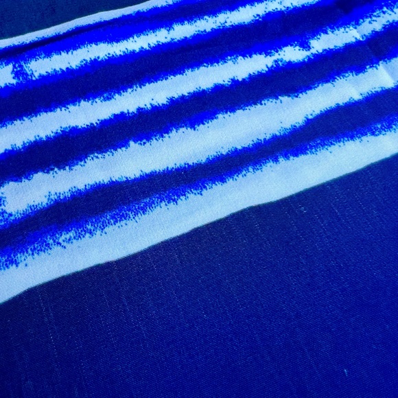 CHICOS NAVY BLUE - WHITE STRIPED TANK - Picture 5 of 7